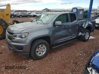 2020 Chevrolet Colorado 2WD Work Truck z VIN 1GCHSBEN7L1107056, wystawiony jako Copart lot #59054995 z przebiegiem 25 708 mil mil oraz Szkoda całkowita • Salvage title. Historia ofert i sprzedaży dostępna na DreamBid. Obrazek 1.