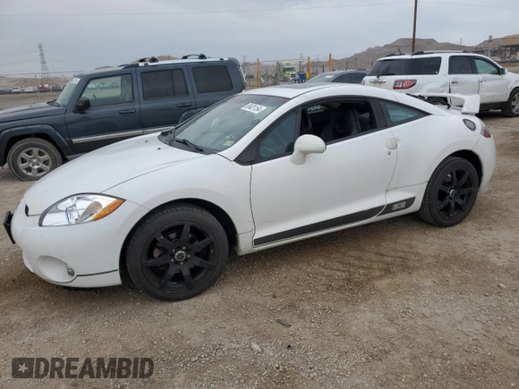 2008 Mitsubishi Eclipse SE-V6 with VIN 4A3AK64T68E014597, listed as a Copart auction lot 65401154 with 75,445 mi miles and Salvage Title. Bid and sale history available at carsss.com. Image 1.