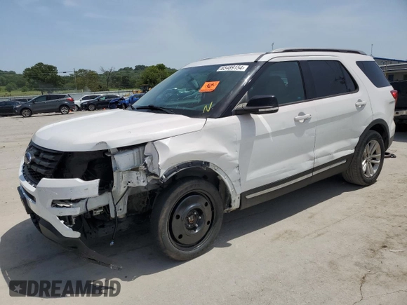 2017 Ford Explorer XLT z VIN 1FM5K7D80HGE01880, wystawiony jako Copart lot #65489154 z przebiegiem 150 815 mil mil oraz Szkoda całkowita • Salvage title. Historia ofert i sprzedaży dostępna na DreamBid. Obrazek 1.