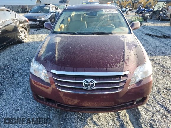 2007 Toyota Avalon XL with VIN 4T1BK36B07U197375, listed as a Copart auction lot 50163585 with 80,143 mi miles and Clean Title. Bid and sale history available at carsss.com. Image 5.
