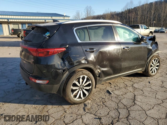2017 Kia Sportage EX с VIN KNDPNCAC5H7246197, выставлен на аукционе Copart как лот 48954255 с пробегом 96 530 миль миль и Списание • Salvage title. История ставок и продаж доступна на DreamBid. Изображение 3.