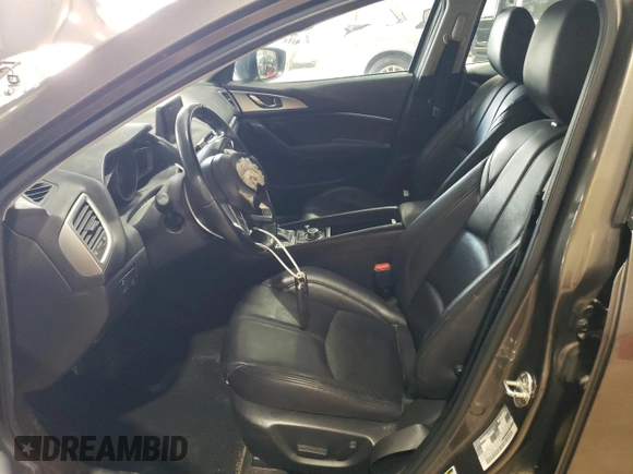 2017 Mazda 3 Touring with VIN 3MZBN1L76HM148152, listed as a Copart auction lot 63765625 with Not provided miles and Salvage title. Bid and sale history available at DreamBid. Image 7.