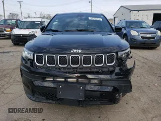 2023 Jeep Compass Sport with VIN 3C4NJDAN0PT570999, listed as a Copart auction lot 49704065 with 17,766 mi miles and Clean title. Bid and sale history available at DreamBid. Image 5.