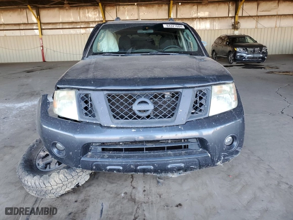 2010 Nissan Pathfinder SE with VIN 5N1AR1NB9AC627947, listed as a Copart auction lot 84321604 with 183,033 mi miles and Salvage Title. Bid and sale history available at carsss.com. Image 5.