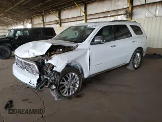 2014 Dodge Durango Citadel z VIN 1C4RDHEG2EC537071, wystawiony jako Copart lot #89170355 z przebiegiem 108 084 mil mil oraz Szkoda całkowita • Salvage title. Historia ofert i sprzedaży dostępna na DreamBid. Obrazek 1.
