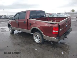 2005 Ford F-150 XLT with VIN 1FTPW14545KC40740, listed as a IAAI auction lot 41932653 with 164,641 mi miles. Bid and sale history available at carsss.com. Image 3.