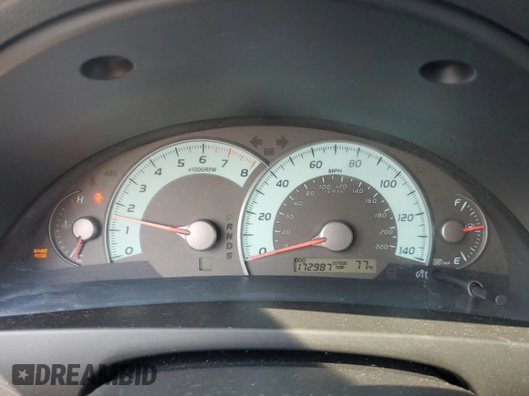 2011 Toyota Camry LE with VIN 4T1BF3EK7BU601934, listed as a Copart auction lot 59617635 with 172,987 mi miles and Salvage title. Bid and sale history available at DreamBid. Image 9.
