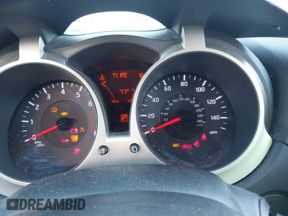 2013 Nissan Juke SV with VIN JN8AF5MV4DT207957, listed as a IAAI auction lot 41680885 with 1 mi miles. Bid and sale history available at carsss.com. Image 15.