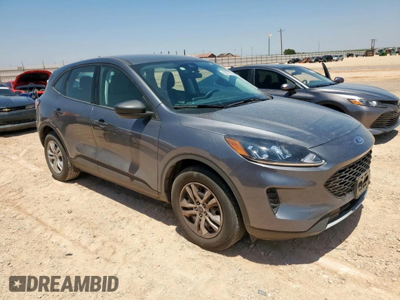 2022 Ford Escape S with VIN 1FMCU0F62NUB47672, listed as a Copart auction lot 60271585 with 53,894 mi miles and Salvage title. Bid and sale history available at DreamBid. Image 4.