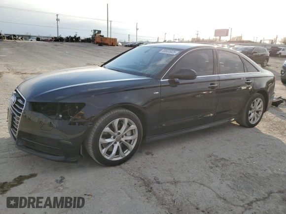2018 Audi A6 Premium with VIN WAUF8AFC9JN018377, listed as a Copart auction lot 88665925 with 100,460 mi miles and Salvage Title. Bid and sale history available at carsss.com. Image 1.