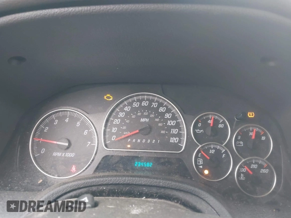 2008 GMC Envoy SLE1 with VIN 1GKDS13S682205759, listed as a IAAI auction lot 41378668 with 234,582 mi miles and . Bid and sale history available at DreamBid. Image 7.