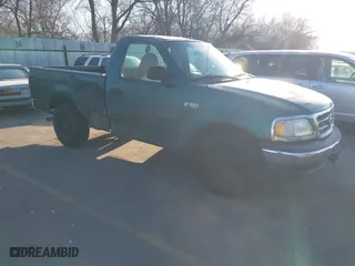 1999 Ford F-150 Work Series with VIN 1FTZF1727XKA38844, listed as a IAAI auction lot 41423657 with 229,632 mi miles. Bid and sale history available at carsss.com. Image 1.