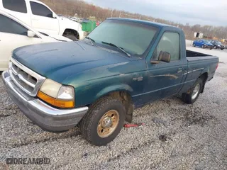 1998 Ford Ranger XL with VIN 1FTYR10C6WUC44567, listed as a IAAI auction lot 41809574 with 58,698 mi miles. Bid and sale history available at carsss.com. Image 2.