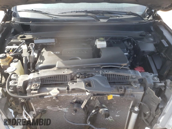 2020 Nissan Pathfinder S with VIN 5N1DR2AM8LC647233, listed as a Copart auction lot 83519124 with 114,915 mi miles and Salvage Title. Bid and sale history available at carsss.com. Image 14.