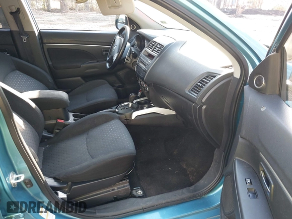 2012 Mitsubishi Outlander Sport SE with VIN JA4AP4AU7CZ005523, listed as a IAAI auction lot 41499056 with 108,342 mi miles. Bid and sale history available at carsss.com. Image 5.