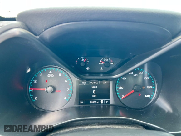 2021 Chevrolet Colorado 2WD LT with VIN 1GCGSCEN3M1135858, listed as a Copart auction lot 54905915 with 86,862 mi miles and Salvage Title. Bid and sale history available at DreamBid. Image 9.