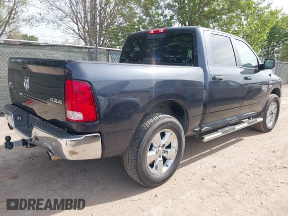 2019 Ram 1500 Classic Lone Star with VIN 1C6RR7LT4KS560999, listed as a IAAI auction lot 41866677 with 88,787 mi miles. Bid and sale history available at carsss.com. Image 4.