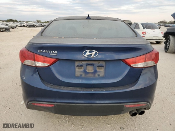 2013 Hyundai Elantra Coupe GS PZEV with VIN KMHDH6AE7DU001051, listed as a Copart auction lot 76136924 with 147,275 mi miles and Clean Title. Bid and sale history available at carsss.com. Image 6.
