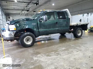 2002 Ford Super Duty F-250 XL with VIN 1FTNW21F62EA07690, listed as a Copart auction lot 46347065 with 0 mi miles and Salvage Title. Bid and sale history available at carsss.com. Image 1.