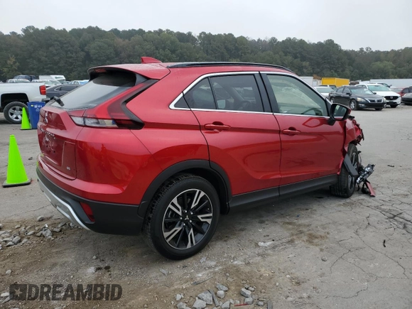 2024 Mitsubishi Eclipse Cross SE z VIN JA4ATWAA6RZ041287, wystawiony jako Copart lot #52700725 z przebiegiem 9 267 mil mil oraz Szkoda całkowita • Salvage title. Historia ofert i sprzedaży dostępna na DreamBid. Obrazek 3.