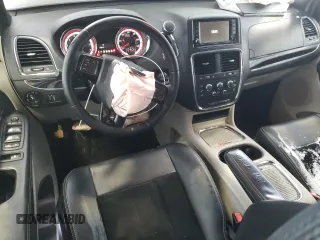 2017 Dodge Grand Caravan SXT with VIN 2C4RDGCG2HR857161, listed as a Copart auction lot 45929385 with 117,972 mi miles and Salvage Title. Bid and sale history available at DreamBid. Image 8.
