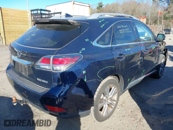 2015 Lexus RX 350 с VIN 2T2ZK1BA2FC180136, выставлен на аукционе IAAI как лот 41271416 с пробегом 136 991 миль миль и . История ставок и продаж доступна на DreamBid. Изображение 4.