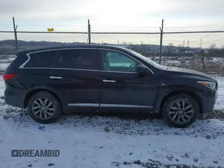 2015 Infiniti QX60 with VIN 5N1AL0MM3FC501539, listed as a IAAI auction lot 41363316 with 172,242 mi miles. Bid and sale history available at carsss.com. Image 13.