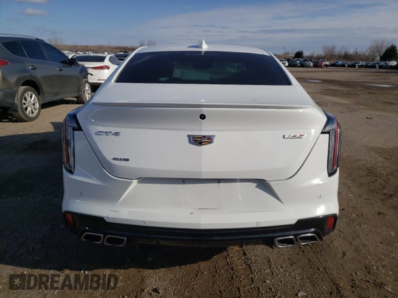 2021 Cadillac CT4 V-Series z VIN 1G6DH5RL4M0133177, wystawiony jako Copart lot #81826884 z przebiegiem 66 328 mil mil oraz Szkoda całkowita • Salvage title. Historia ofert i sprzedaży dostępna na DreamBid. Obrazek 6.