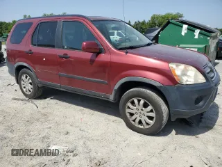 2005 Honda CR-V EX with VIN JHLRD78825C033783, listed as a Copart auction lot 57275675 with 180,069 mi miles and Clean Title. Bid and sale history available at DreamBid. Image 4.