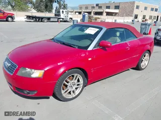 2005 Audi A4 1.8T with VIN WAUAC48H75K007372, listed as a IAAI auction lot 42012101 with 85,789 mi miles. Bid and sale history available at carsss.com. Image 2.