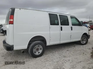2008 Chevrolet Express Cargo Van with VIN 1GCGG25C581103901, listed as a Copart auction lot 47725165 with 162,358 mi miles and Clean Title. Bid and sale history available at carsss.com. Image 3.