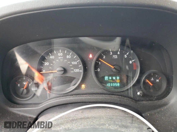 2011 Jeep Patriot Sport with VIN 1J4NF1GB5BD122246, listed as a Copart auction lot 80348974 with 103,358 mi miles and Salvage Title. Bid and sale history available at carsss.com. Image 9.