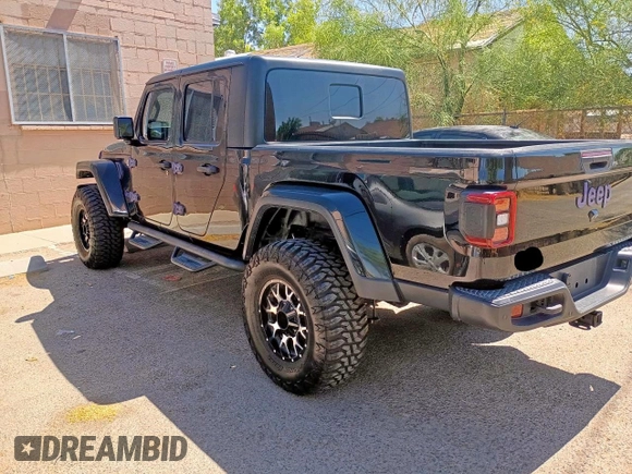 2021 Jeep Gladiator Sport S with VIN 1C6JJTAM3ML508267, listed as a Copart auction lot 60454685 with 77,688 mi miles and Clean title. Bid and sale history available at DreamBid. Image 3.