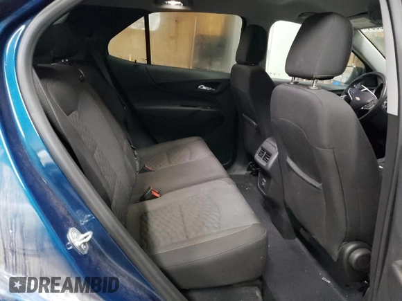 2021 Chevrolet Equinox LT with VIN 3GNAXKEV0ML309645, listed as a Copart auction lot 81958994 with 75,576 mi miles and Salvage Title. Bid and sale history available at DreamBid. Image 11.