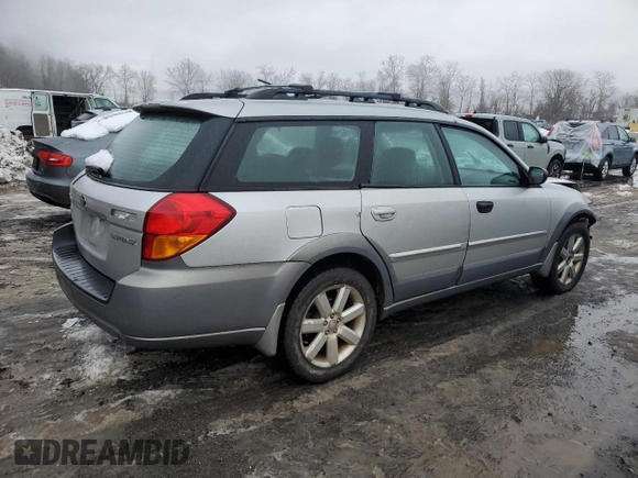 2006 Subaru Legacy Outback z VIN 4S4BP61C967349475, wystawiony jako Copart lot #61766185 z przebiegiem 118 878 mil mil oraz Nie do naprawy • Non repairable. Historia ofert i sprzedaży dostępna na DreamBid. Obrazek 3.