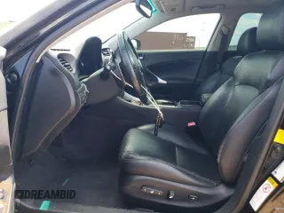 2012 Lexus IS 250 with VIN JTHBF5C25C5180261, listed as a Copart auction lot 62020035 with 157,465 mi miles and Salvage title. Bid and sale history available at DreamBid. Image 7.