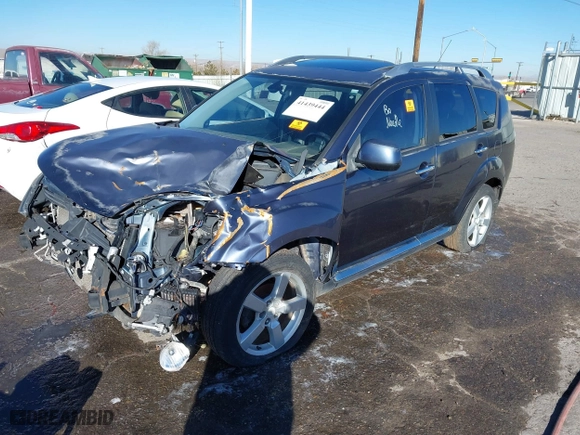 2009 Mitsubishi Outlander XLS with VIN JA4MT41X39Z014800, listed as a IAAI auction lot 41439444 with 1 mi miles. Bid and sale history available at carsss.com. Image 2.