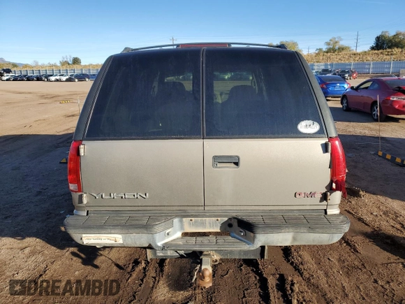 1999 GMC Yukon with VIN 1GKEK13R9XJ718428, listed as a Copart auction lot 78953994 with 0 mi miles and Clean Title. Bid and sale history available at carsss.com. Image 6.