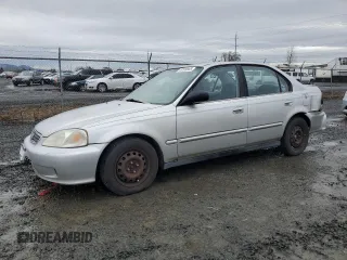 1999 Honda Civic VP z VIN 2HGEJ6616XH529952, wystawiony jako Copart lot #49108865 z przebiegiem 120 525 mil mil oraz Szkoda całkowita • Salvage title. Historia ofert i sprzedaży dostępna na DreamBid. Obrazek 1.