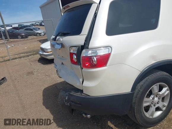 2010 GMC Acadia SL with VIN 1GKLRKED1AJ117161, listed as a IAAI auction lot 41860861 with 145,852 mi miles and . Bid and sale history available at DreamBid. Image 17.