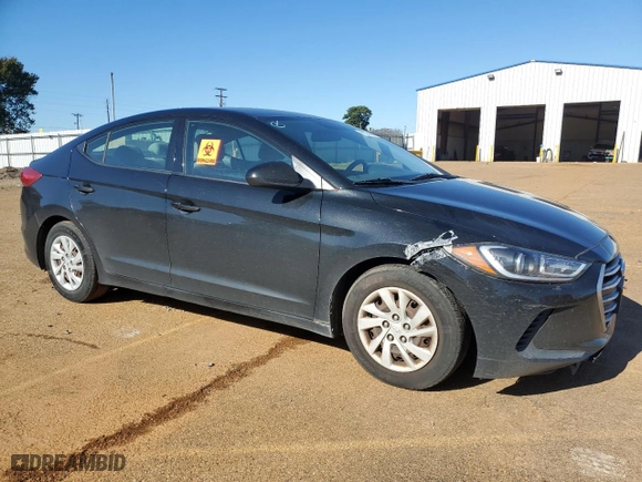 2017 Hyundai Elantra SE with VIN 5NPD74LF5HH113638, listed as a Copart auction lot 84103404 with 150,704 mi miles and Salvage Title. Bid and sale history available at carsss.com. Image 4.