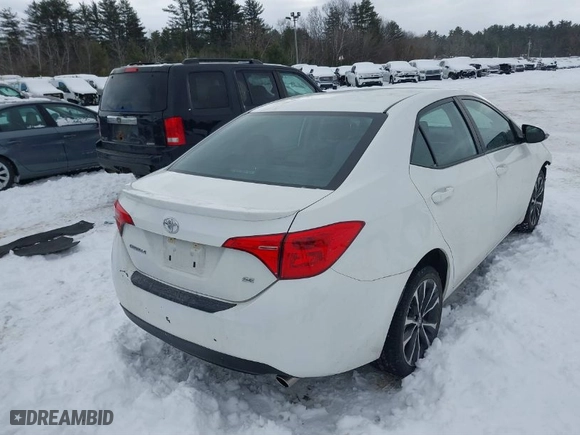 2019 Toyota Corolla L with VIN 5YFBURHE0KP888078, listed as a IAAI auction lot 41530551 with 28,282 mi miles. Bid and sale history available at carsss.com. Image 4.
