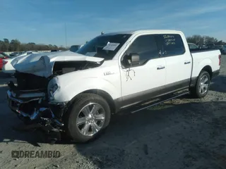 2019 Ford F-150 XL with VIN 1FTEW1C41KFC52669, listed as a IAAI auction lot 38161492 with 51,913 mi miles and . Bid and sale history available at DreamBid. Image 2.