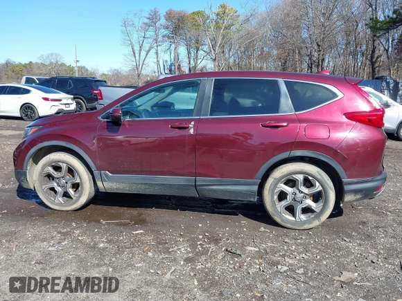 2017 Honda CR-V EX with VIN 2HKRW2H54HH688875, listed as a IAAI auction lot 41810071 with 146,058 mi miles. Bid and sale history available at carsss.com. Image 14.