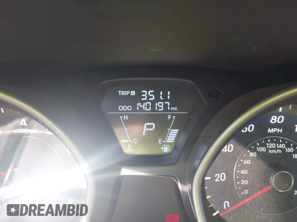 2013 Hyundai Elantra GLS z VIN 5NPDH4AE2DH324863, wystawiony jako IAAI lot #42177395 z przebiegiem 140 197 mil mil oraz . Historia ofert i sprzedaży dostępna na DreamBid. Obrazek 15.