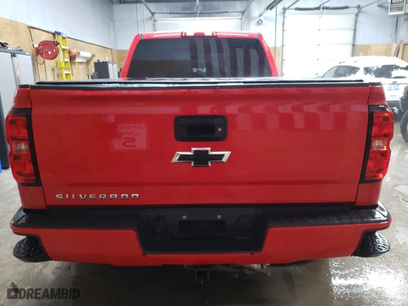 2016 Chevrolet Silverado 1500 Custom with VIN 1GCVKPEC8GZ250314, listed as a Copart auction lot 86489844 with 126,538 mi miles and Clean Title. Bid and sale history available at carsss.com. Image 6.