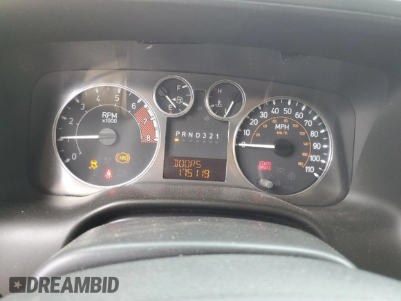 2006 Hummer H3 with VIN 5GTDN136468220074, listed as a Copart auction lot 55168725 with 175,119 mi miles and Salvage Title. Bid and sale history available at DreamBid. Image 9.