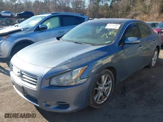 2012 Nissan Maxima 3.5 S with VIN 1N4AA5AP5CC840973, listed as a IAAI auction lot 41421883 with 129,877 mi miles. Bid and sale history available at carsss.com. Image 2.