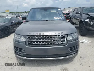 2017 Land Rover Range Rover z VIN SALGS5FE9HA356728, wystawiony jako Copart lot #58691065 z przebiegiem 122 893 mil mil oraz Czysty tytuł • Clean title. Historia ofert i sprzedaży dostępna na DreamBid. Obrazek 5.