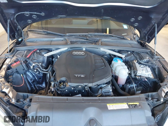 2018 Audi A5 Sportback Premium Plus with VIN WAUENCF52JA133055, listed as a IAAI auction lot 41644106 with 71,558 mi miles. Bid and sale history available at carsss.com. Image 10.